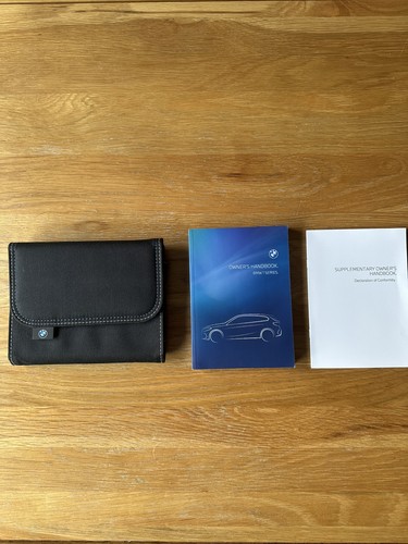 Bmw series owners handbook - series,