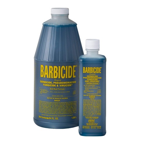 Barbicide disinfectant - barbicide,