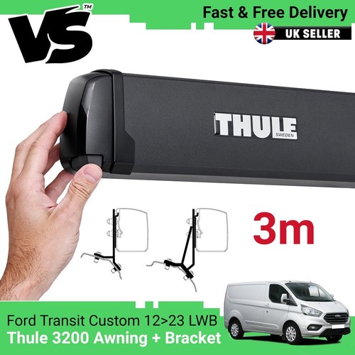 Thule 3200 box awning black - 3m,