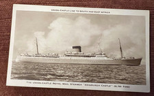 Antique postcard Union-Castle