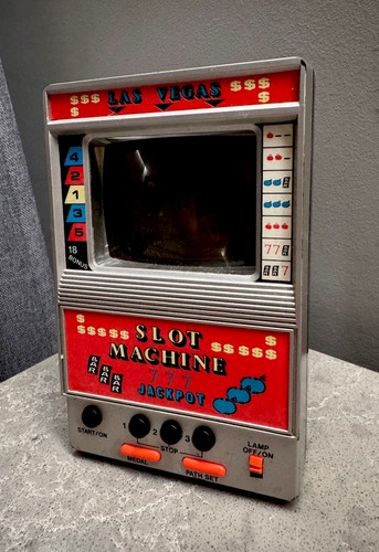 Vintage toy slot machine - toy,