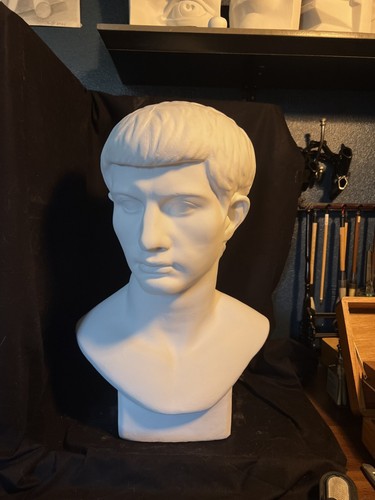 Plaster cast bust markus - bust, of