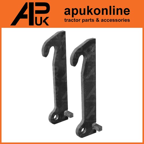 Loader brackets weld on - lh/rh,