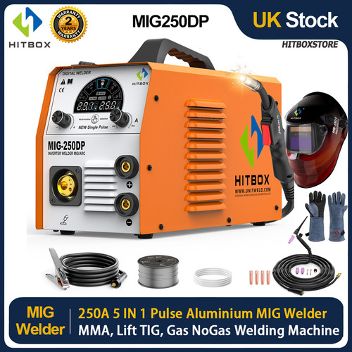 Hitbox 5in1 gas gasless - gas/gasless, mig