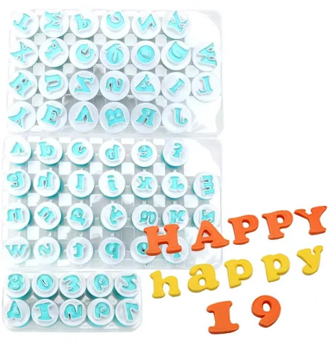 Pieces alphabet cookie - alphabet,