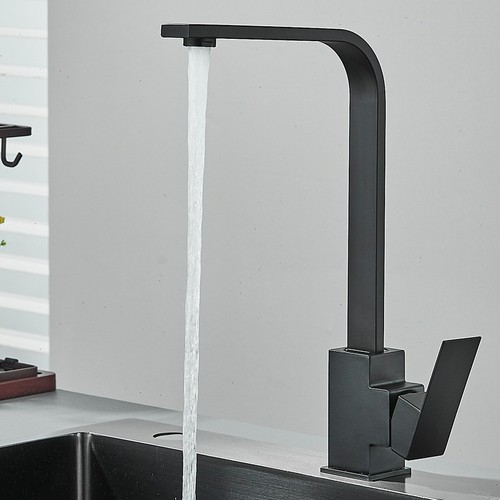 Black kitchen mixer taps 360 - kitchen, 360°