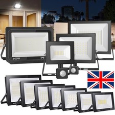 10W-500W LED Floodlight Spot Security Flood Lights Light Outdoor Garden Lamp UK