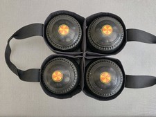 GREENMASTER Lawn Bowls Size 3 black set Of 4