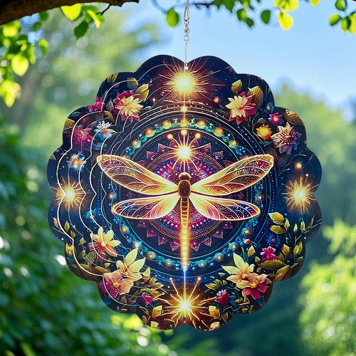 Spinning hanging wind - 3d,