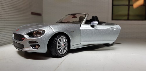 Fiat 124 spider - spider, silver