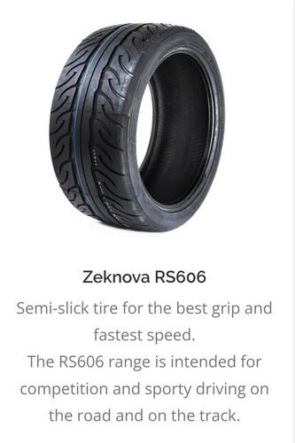 Zeknova rs606 semi slick - semi,