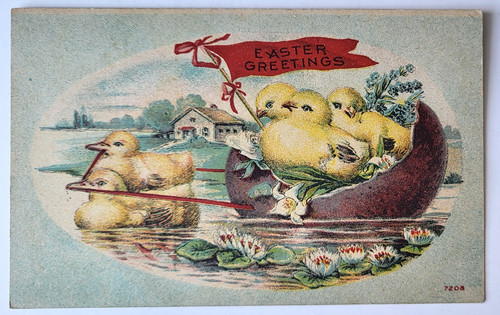 Vtg 1908 easter - 1908,