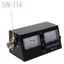 SW114 Analog VSWR Field Strength Meter for CB Radio with 3 Function Testing