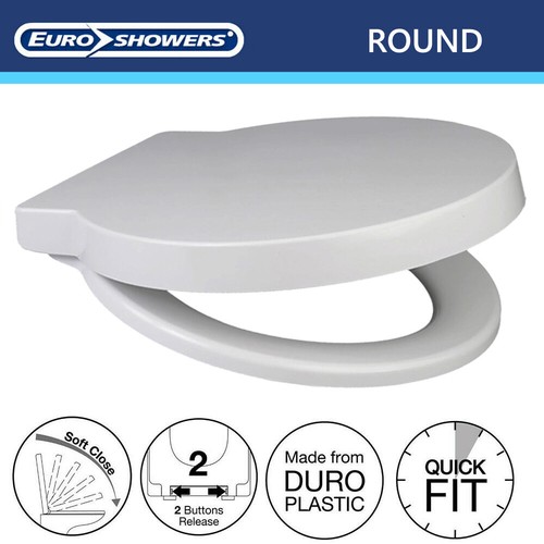 Euroshowers round toilet seat - euroshowers,