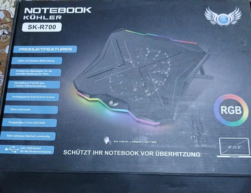 Laptop cooling pad fan - pad,