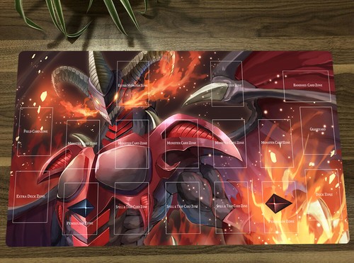 Yugioh playmat red dragon - yugioh,