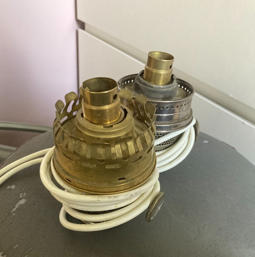 British made oil lamp - british,