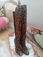 leopard print Moda in Pelle