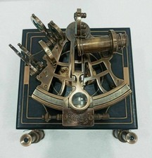 Antique Sextant Nautical Brass