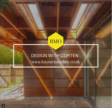 Corten Steel Sheet Natural Finish Flat Sheet Cladding Cut To Size