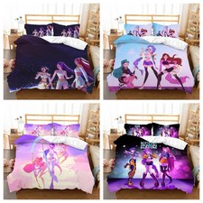 Demon Hunter Kids' Bedding Set Duvet Cover Pillowcase Single Double Gift 2026