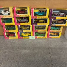 Matchbox Models Of yesteryear. Job Lot (152) Full Set 16 Cars In Pink/yellow Box