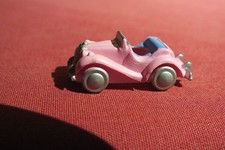 VINTAGE POLLY POCKET PINK POLLY'S  RING TOPPER, SPORTS CAR ONLY - 1989