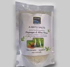 Dead Sea Salt bath salts papaya & alo vera 100% Natural & Pure FREE SHIPPING