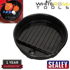 Sealey Drain Pan Oil Drum for 205L Drum Corrosion Resistant Filter Grid Draining