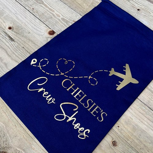 Personalised crew shoe bag - crew,