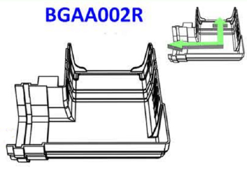 Bgaa002 165mm box - 90°,