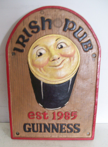Cast iron guinness irish - guinness,