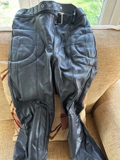 Motorcycle Tt Leather Trousers