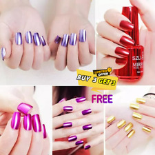 12 Colors Metallic Nail Polish