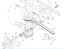 MURRAY MOWER 125/96 WHEEL