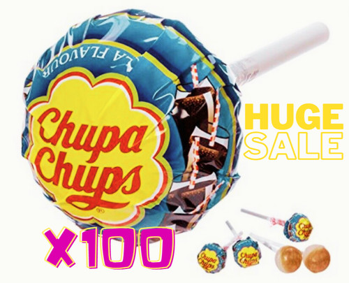 100x chupa chups lollies - chups, coca