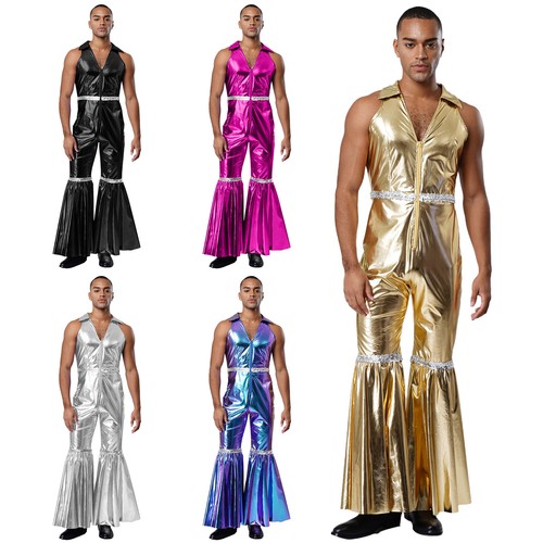 Mens overall 70s - uk, jumpsuit
