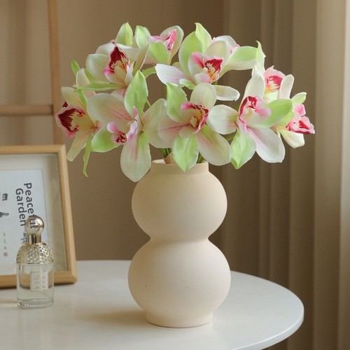 Lifelike silk cymbidium - silk,