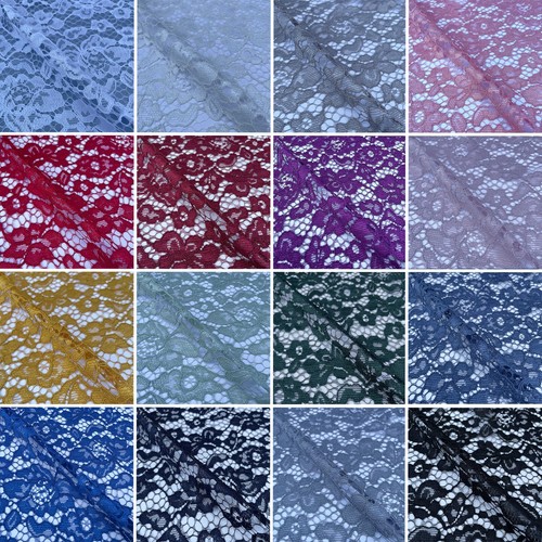 Corded lace fabric - lace, lightweight