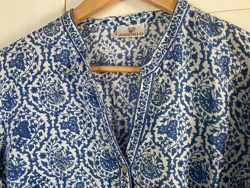 East anokhi blue and white - blue,
