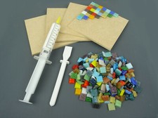 Ready to make 4 x Mosaic Coaster Kit. (Multiple variations)