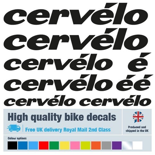 Cervelo new bike labels - , /