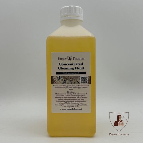 Clock cleaning concentrate - clock,