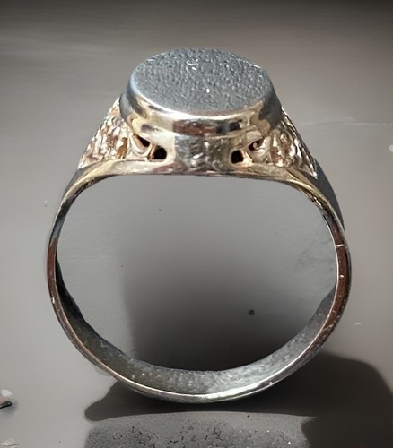 Signet gold ring filigree - signet,