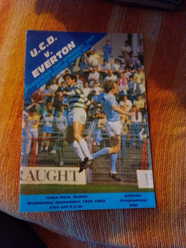 Ucd everton european - v, cup