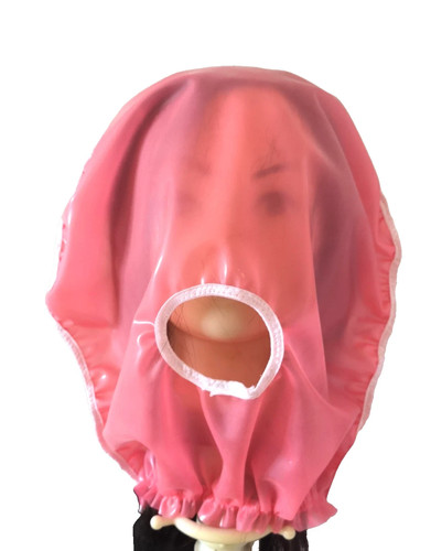 Latex mask rubber hood - latex,