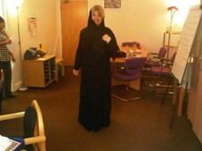 SIZE 54 Black Jilbab Abaya