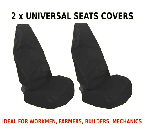 Car front seat - front, covers