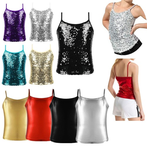 Girls tank top sparkly - uk,