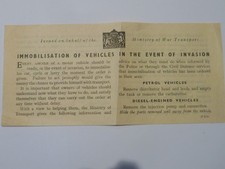 WW2 memorabilia Ministry of